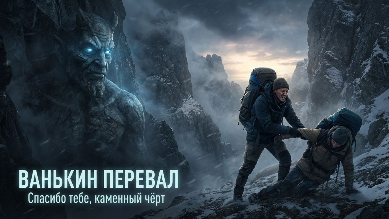 Нас спас КАМЕННЫЙ ЧЁРТ 😨 Тайна Ванькиного перевала смотреть онлайн