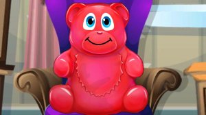 Мультик желейный медведь Валера.Валера.Медвежонок Валера.Игра для детей.