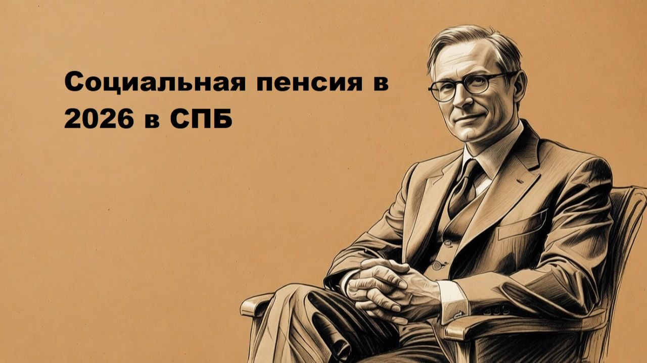 Социальная пенсия в 2026 в СПБ смотреть онлайн