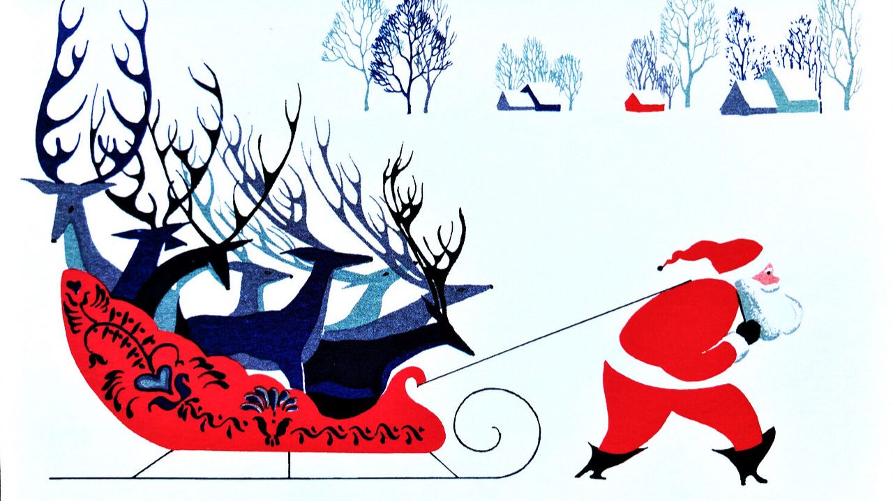 Зимние пейзажи художника Эйвинда Эрла смотреть онлайн