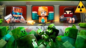 ☢️ЗОМБИ-АПОКАЛИПСИС [6 ЮТУБЕРОВ VS БУНКЕР] + Нейзи, Лололошка, Викоси, Фиксплей, Кабан