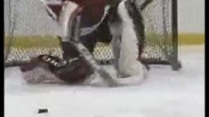 Тренировка хоккейного вратаря-старая школа