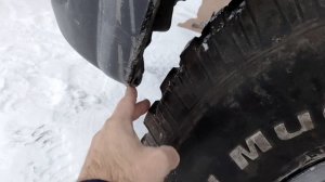 Примерка 33 колеса на патриот 2019 модельного года, 285/75/16 диск 8J16+20