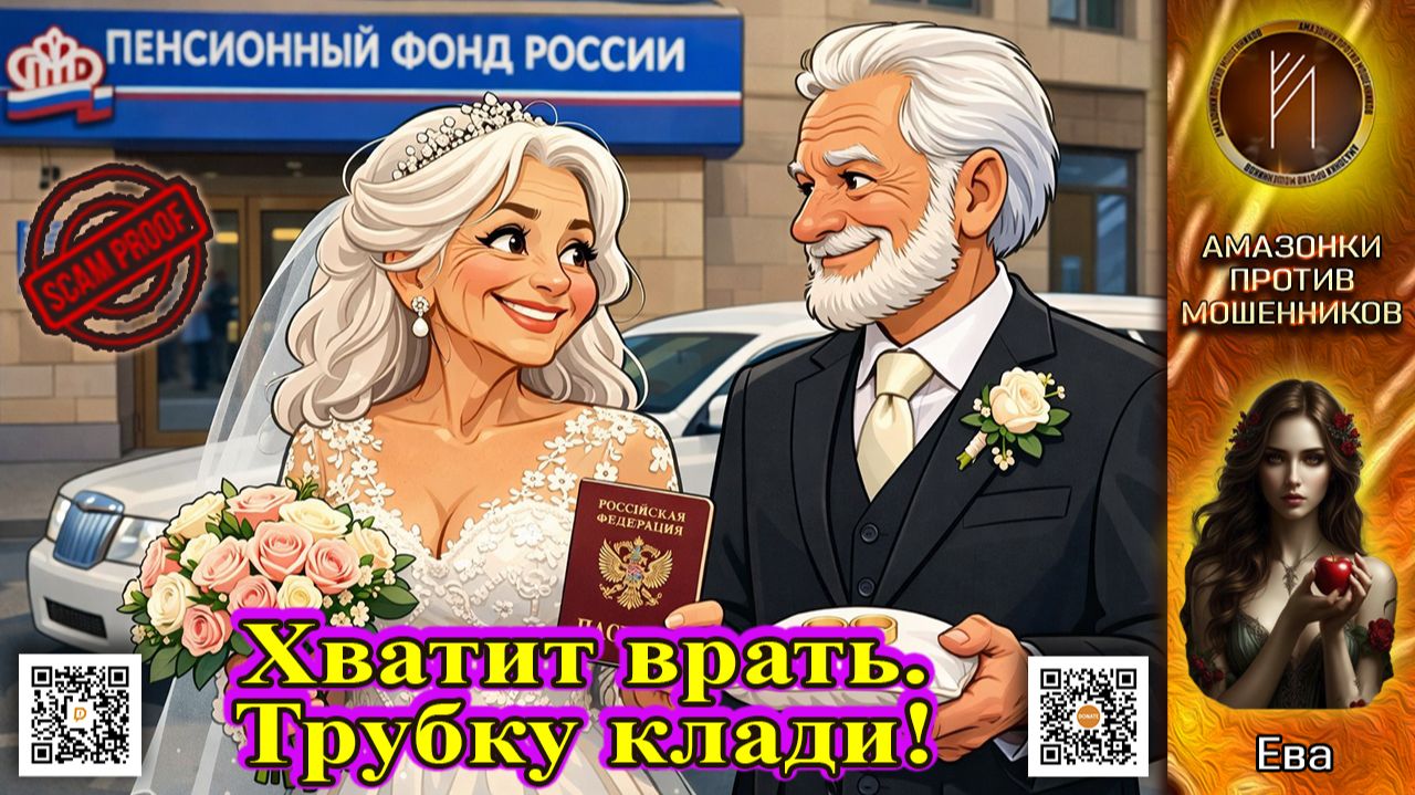 ЕВА / МОШЕННИЧЕСТВО НЕ ПРОЙДЕТ / ДО СВИДАНЬЯ УБОГИЙ / ОСТОРОЖНО МОШЕННИКИ смотреть онлайн