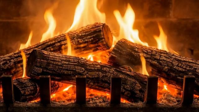 Тепло Каминa Спокойный Треск и Атмосфера для Глубокого Сна БЕЗ РЕКЛАМЫ