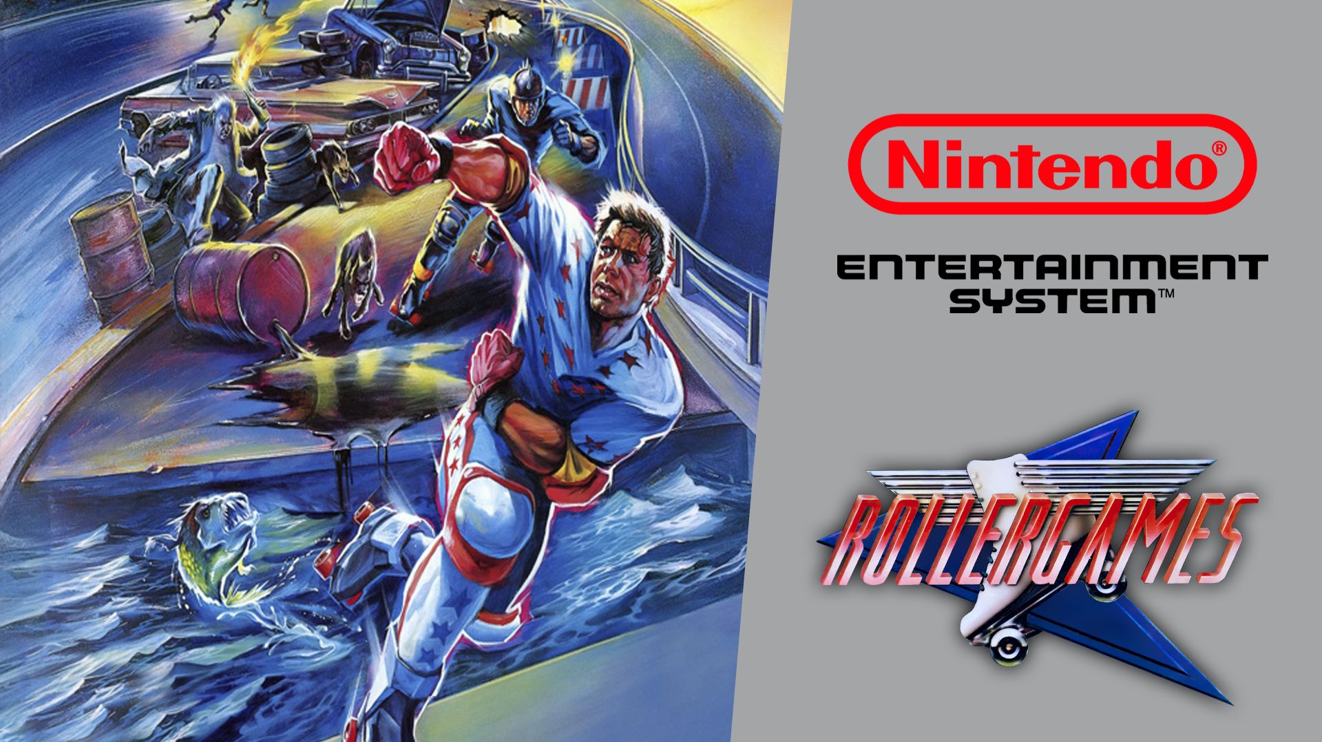 Rollergames (NES) смотреть онлайн