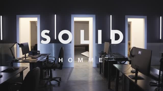 Показ мужской коллекции Solid Homme осень-зима 2026-2027 смотреть онлайн