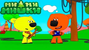 Ми-Ми-Мишки - Развивющий мультик для малышей - Учим цвета Раскраска с мимимишками