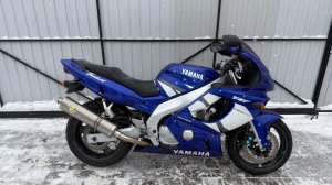 Обзор мотоцикла yzf600r, 2002 год. По вопросам приобретения 89262862924( telegram, WhatsApp)