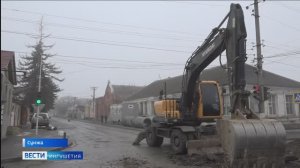 В городе Сунжа Ингушетии началось строительство подземного коллектора