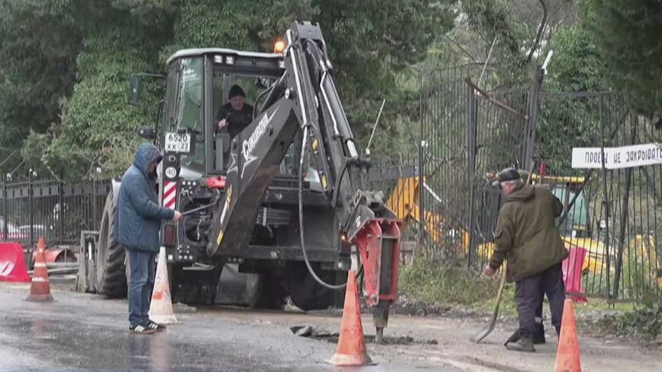 В Сочи ремонтируют Новороссийское шоссе смотреть онлайн