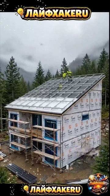 Строительство роскошного особняк OFF-GRID в дикой природе (Удовлетворительный#ЛайфхакеRU смотреть онлайн