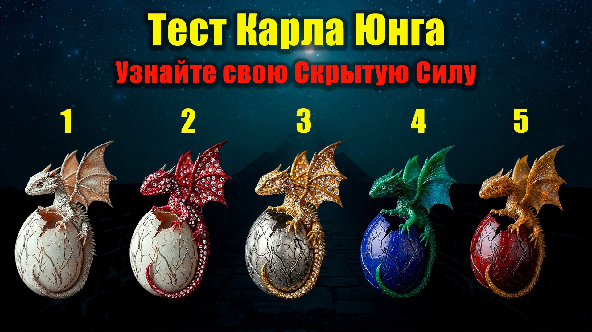 Тест Карла Юнга: Выберите древний символ — узнайте свою Скрытую Силу! смотреть онлайн