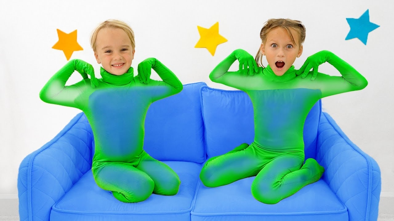 Крис и Детские истории с невидимыми костюмами и волшебными переодеваниями. смотреть онлайн