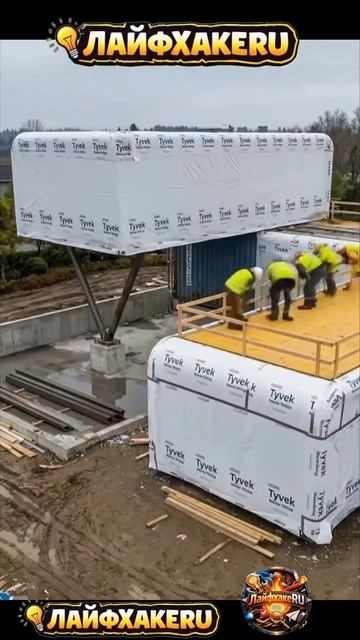 Строительство футуристического капсульного дома с бассейном бесконечности (Удовлетворение#ЛайфхакеRU смотреть онлайн