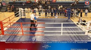 8 51 КГ ПОДЗОРОВА Валерия Красноярский ИЛЬИНА Татьяна Алтайский