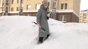 В Ярославле устраняют последствия снежного циклона