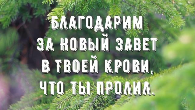 Благодарим за Новый Завет - минус мой 1 смотреть онлайн