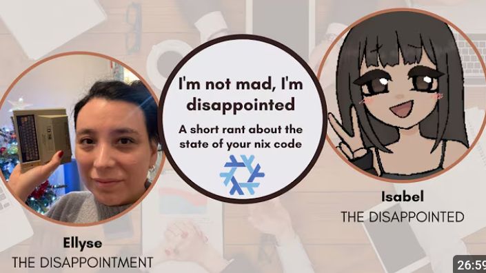 let's talk about your nix code смотреть онлайн