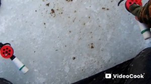 -18'С. На льду можно сказать рыбачу один!!!