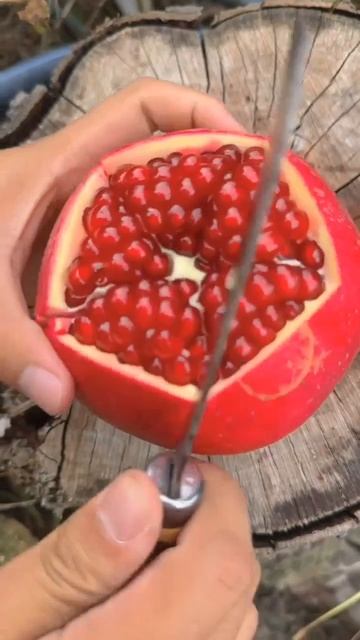 Чистим гранат правильно🍅 смотреть онлайн