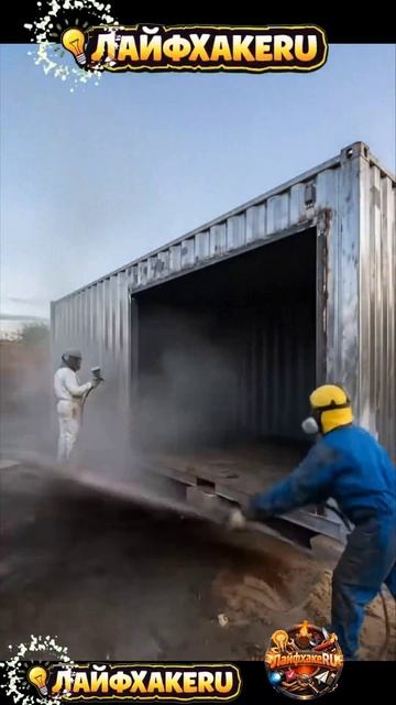 Превращение металлолома за 500 долларов в крошечный дом (удовлетворительная трансформация)#Лайфха смотреть онлайн