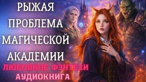 АУДИОКНИГА ЛЮБОВНОЕ ФЭНТЕЗИ: РЫЖАЯ ПРОБЛЕМА МАГИЧЕСКОЙ АКАДЕМИИ СЛУШАТЬ