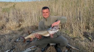 Осенняя рыбалка в Калмыкии на щуку