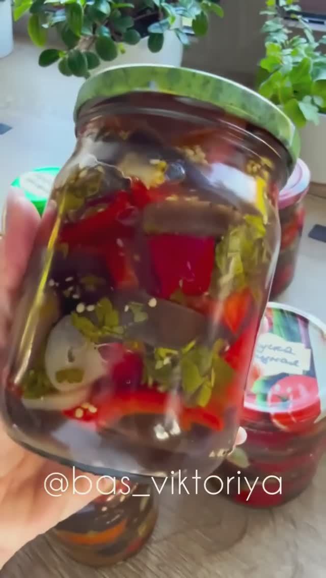 Закуска из баклажанов на зиму! смотреть онлайн
