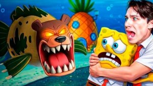 Я ВЫЖАЛ 99 НОЧЕЙ В БИКИНИ БОТТОМ С ГУПКОЙ БОБОМ😱