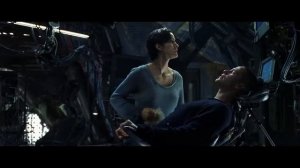 Матрица. Драка. Нео против агента Смита.