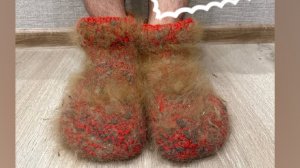 ввязаные шерстяные носки.🧦 🧶 knitted socks Shchelkovo вязаные бабушкины носки от Анны Николаевны.