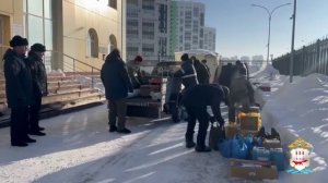 Саранские полицейские передали участникам СВО автомобиль и другую гуманитарную помощь