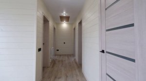 Одноэтажный каркасный дом под ключ площадью 85 м/кв Борский район