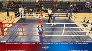 28 54 кг СУРОВА Виктория Красноярский ЛАНДЫШЕВА Анастасия Омская