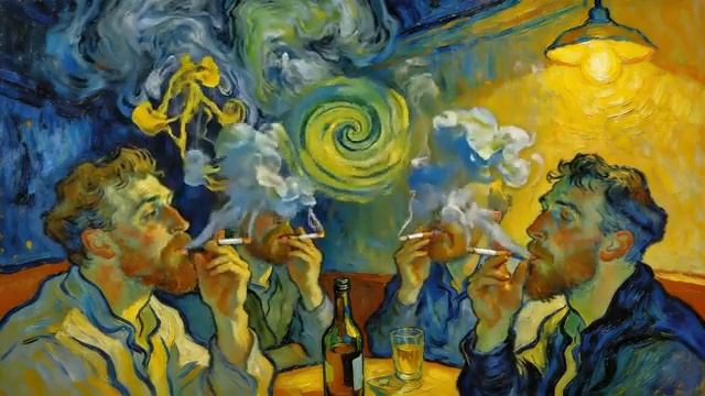 Картины Ван Гога в движении! ✨ смотреть онлайн