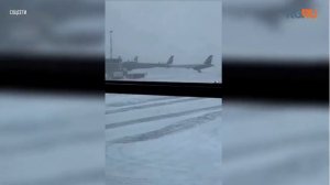 Шереметьево закрыт на прилет самолетов из-за сильного снегопада
