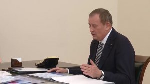 Владимир Путин провел рабочую встречу с губернатором Ленинградской области Александром Дрозденко.