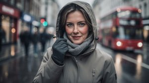 Зимний Лондон 2026 холодный шторм прогулка от Оксфорд Серкус до Сохо ❄️🌧️