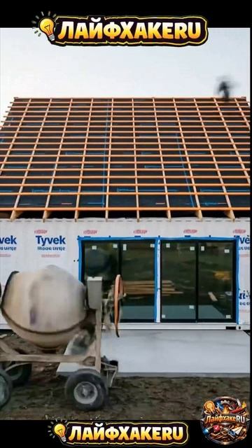 Строительство роскошного деревянно-каркасного контейнера Barn (Удовлетворение#ЛайфхакеRU смотреть онлайн