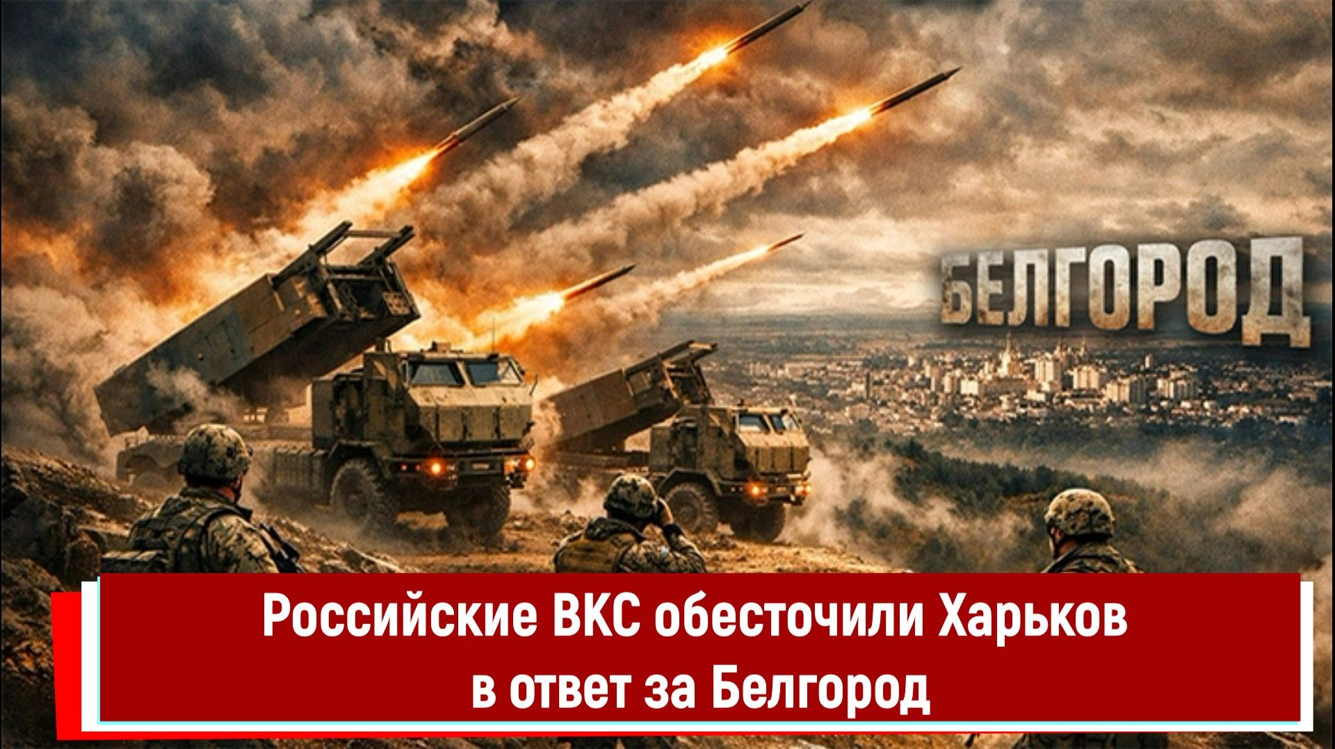 Российские ВКС обесточили Харьков в ответ за Белгород смотреть онлайн