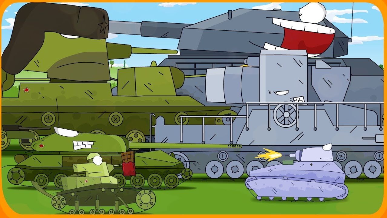 ЖЁСТКАЯ БИТВА Мультики про танки смотреть онлайн