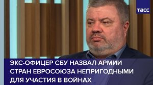 Экс-офицер СБУ назвал армии стран Евросоюза непригодными для участия в войнах