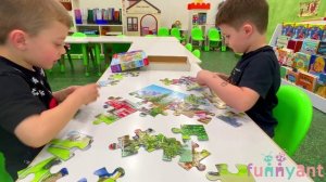 Классические картонные пазлы, которые известны нам с самого детства Funny Ant Malahovka