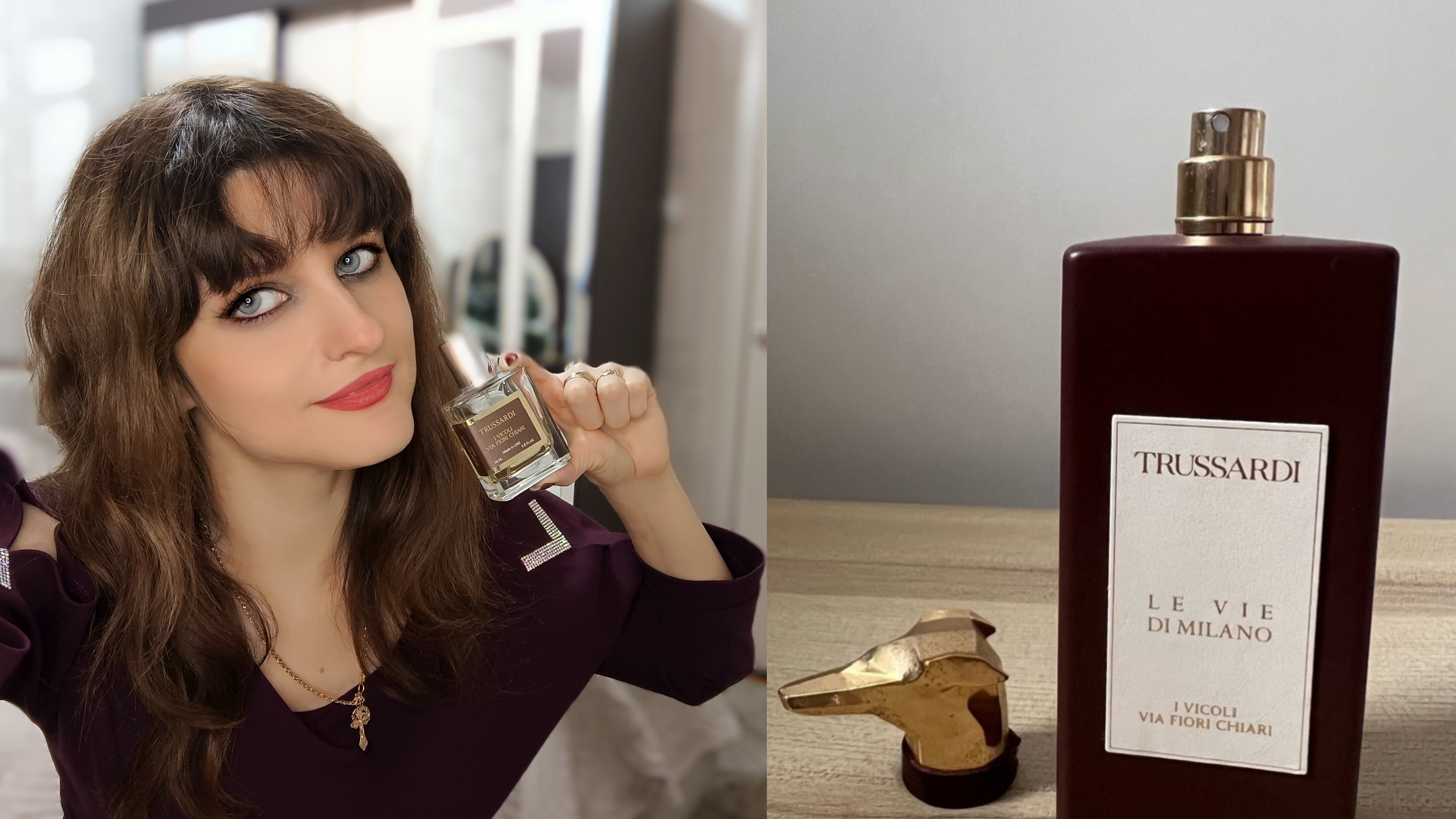 Обзор на парфюмерную воду Trussardi Le Vie Di Milano I Vicoli Via Flori Chiari у меня ДЦП 💃🫠👸🔥💖 смотреть онлайн
