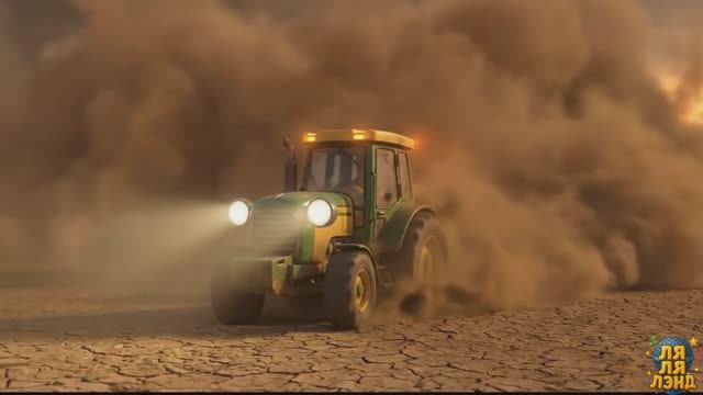 ТРАКТОР ВОВЧИК 2 серия. Мультики про машинки и технику. Рабочие будни смотреть онлайн