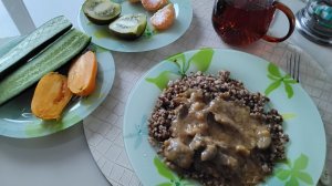 Мой обед диабетика.27.01.