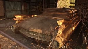 Cadillac DeVille 1959 года выпуска, спасен и отремонтирован.