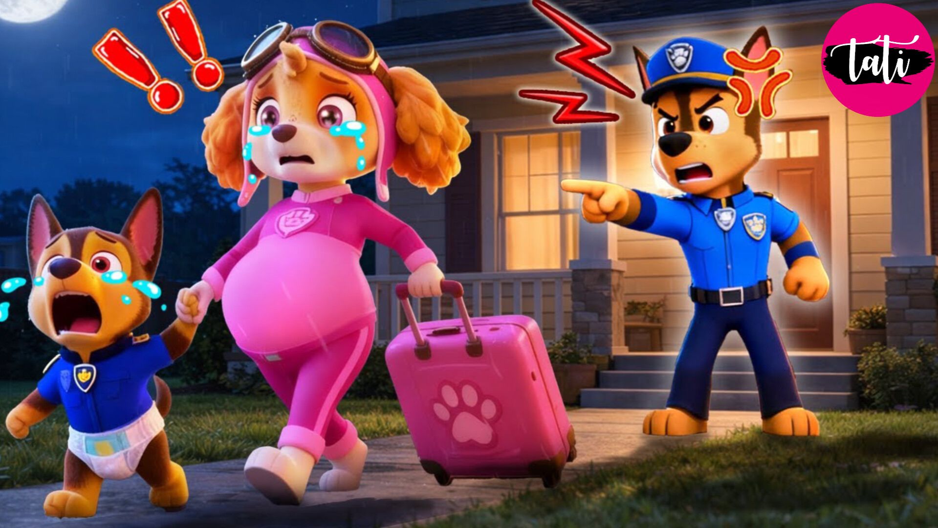 Щенячий патруль и Маршалл. Залипательное видео. Мультфильм для детей и малышей. Анимация 142 смотреть онлайн