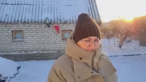 МОРОЗ НЕ ОТПУСКАЕТ/НАШИ ПОКУПКИ